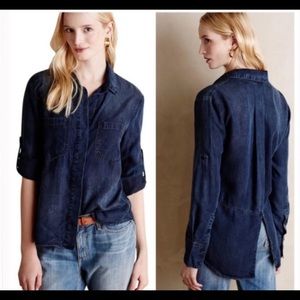 Anthropologie corduroy buttonup  XS
